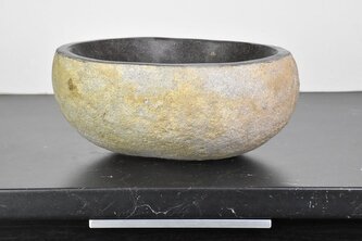 Umyvadlo říční kámen 31 x 28 cm, var. J