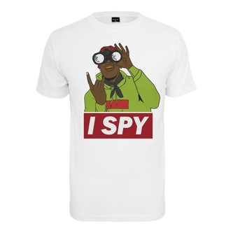 Triko Mister Tee I Spy - bílé, XL