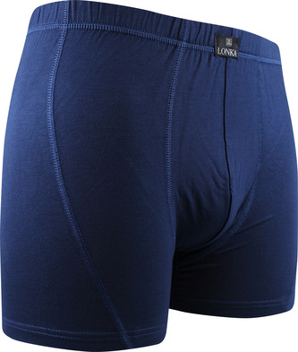 Lonka® boxerky Norbert bambus tmavě modrá 3XL 1 ks