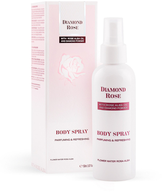 BioFresh Parfémovaný tělový olej ve spreji s bílou růží 150 ml