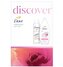 Dove Discover sprchový gel Fresh Care 250 ml + tuhé mýdlo Refreshing Beauty Cream Bar 90 g + mycí houba