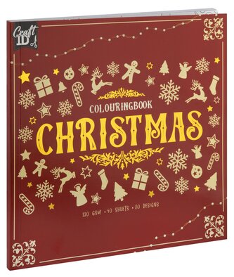 Vánoční omalovánky 40 listů, 120gms