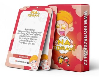 Na Zdraví - Karetní párty hra Na Zdraví - Karetní párty hra
