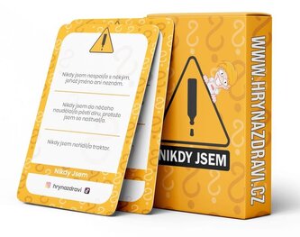 Nikdy Jsem - Karetní párty hra Nikdy Jsem - Karetní párty hra