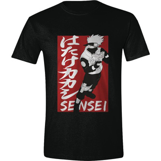 Pánské tričko Naruto: Sensei (XL) černá bavlna