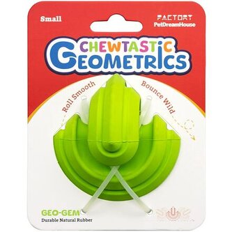 Petdreamhouse Chewtastic Geometrics Geo-Gem – zelená