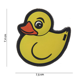 Gumová nášivka 101 Inc Duck - žlutá