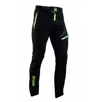 Kalhoty unisex Haven Energizer - černé-zelené, XXL Kalhoty unisex Haven Energizer - černé-zelené, XXL