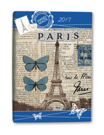 Diář B6 Paris denní 2017
