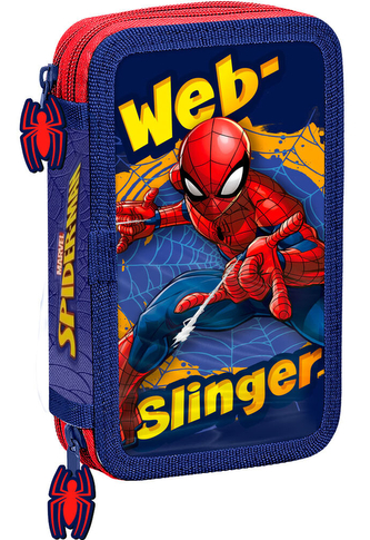 Školní dvojdílné pouzdro Marvel|Spiderman: Slinger (12 x 20 x 4 cm)