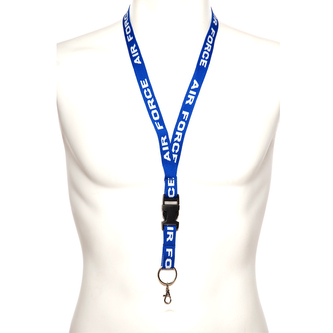 Popruh kolem krku Fostex US Air Force - modrý