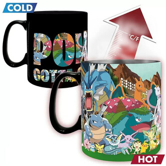 Pokémon Hrnek měnící 460 ml