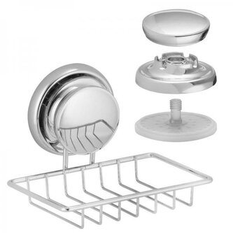 DuraHome Mýdlenka s přísavkou, CHACO 40302, chrom