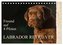 Freund auf 4 Pfoten - Labrador Retriever (Tischkalender 2025 DIN A5 quer), CALVENDO Monatskalender