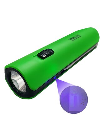 LED ruční svítilna s UV na bankovky TR-068L zelená Trixline LED ruční svítilna s UV na bankovky TR-068L zelená Trixline