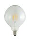 Dekorační LED žárovka FILAMENT Trixline G125, 4W E27 teplá bílá