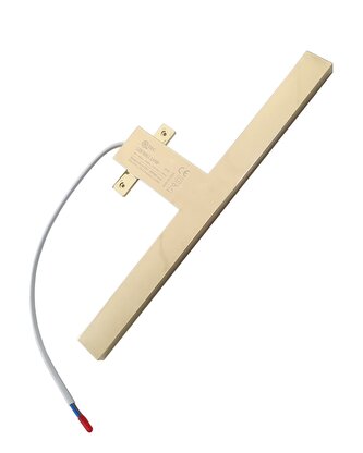 Q-306 LED 5W/400lm/4000K zrcadlové světlo 30cm - matné zlaté QTEC