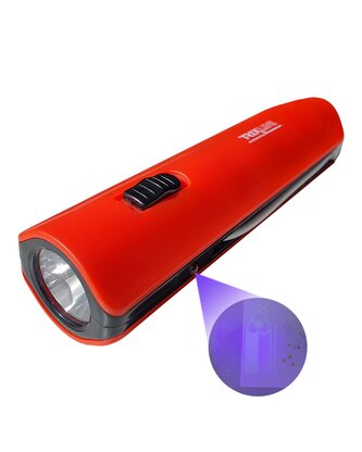 LED ruční svítilna s UV na bankovky TR-069L červená Trixline LED ruční svítilna s UV na bankovky TR-069L červená Trixline