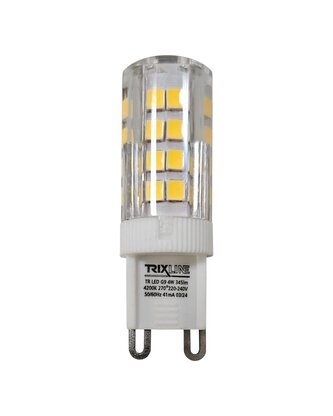 LED žárovka 4W G9 4200K neutrální bílá Trixline