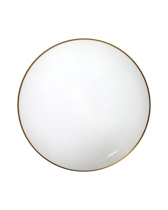 LED stropní svítidlo AVEN Q-241CP 18W 1530lm 4000K ø30cm/kruhové zlaté QTEC