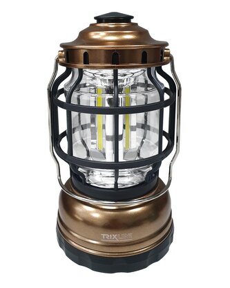 LED COB 3x3W outdoorová svítilna na baterie TR-217R TRIXLINE zlatá LED COB 3x3W outdoorová svítilna na baterie TR-217R TRIXLINE zlatá