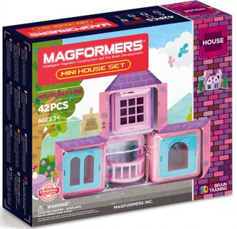 MAGFORMERS Mini House Set 42 dílků