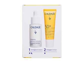 Caudalie Vinoperfect pleťové sérum Vinoperfect Brightening Dark Sport Serum 30 ml + opalovací krém Vinosun Protect Very High Protection Cream SPF50 25 ml