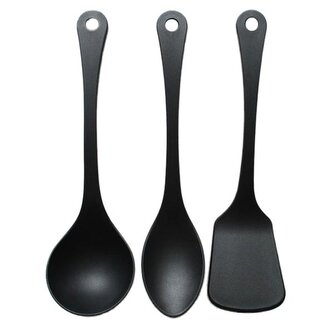 SADA NÁČINÍ 3KS ČERNÁ, PBT