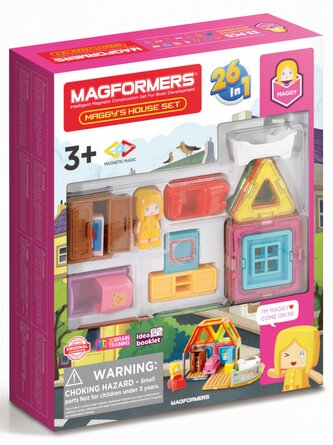 MAGFORMERS MINI Magdin domeček 33 dílků