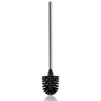 KELA WC štětka La Brosse nerezová rukojeť nylon černá KL-20163
