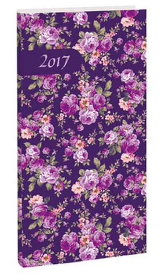 Diář A6 Romantic týdenní 2017