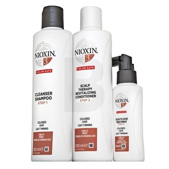 Nioxin System 3 Loyalty Kit sada pro řídnoucí vlasy 300 ml + 300 ml + 100 ml