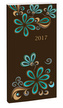 Diář A6 Flower týdenní 2017