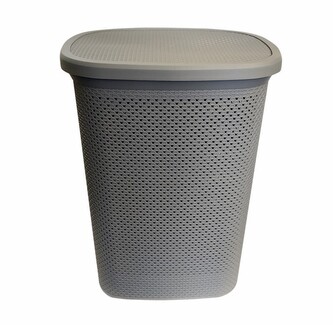 Koš na prádlo s víkem GREY