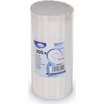Rozetka  PREMIUM bílá 9cm 500 ks - Wimex