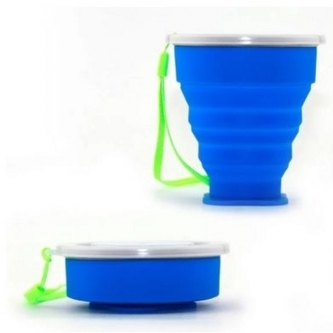 Teleskopický hrnek - modrý