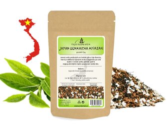 Zelený čaj Japan Genmaicha Miyazaki 1000 g