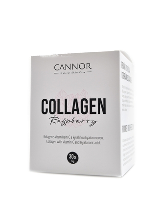 Cannor - Collagen hyaluronic acid 30 sáčků malina