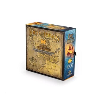 Puzzle Lord of the Rings - Middle Earth‘s Map, 1000 ks