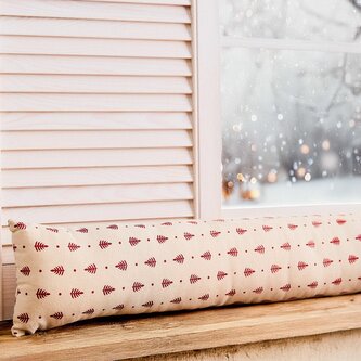 Vánoční těsnící polštář do okna | ALTALO | s vánočním stromkem | 16x100 cm | 713309
