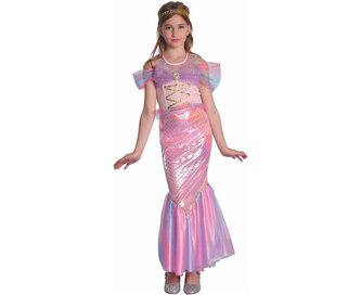Strój Różowa Syrenka rozm 120/130cm