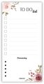 Trhací blok - TO DO LIST 90x180mm - růže