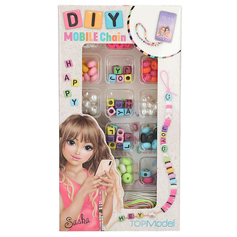 Kreativní sada přívěsků Top Model, Sasha, sada na výrobu přívěsku na mobilní telefon