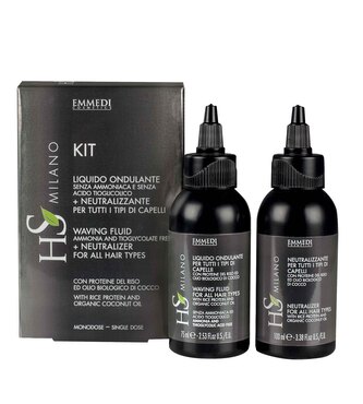 HS Milano Waving Kit - Fluid + Neutralizer
