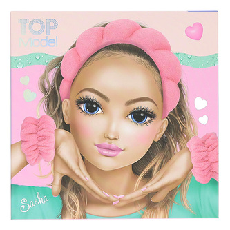 Sada na skin care rutinu Top Model, 1x čelenka, 2x náramek