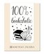 Magnetická záložka - 100% bookaholic