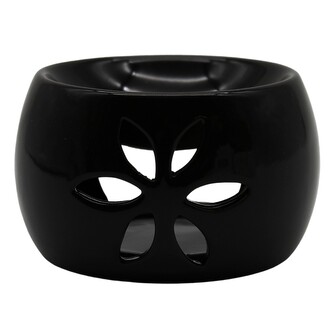 Aromalampa Květ, černá