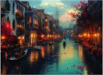 ANATOLIAN Puzzle Úsvit v Benátkách 1000 dílků