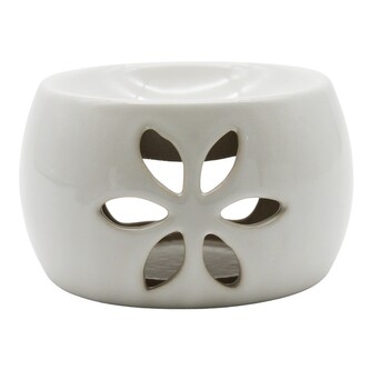 Aromalampa Květ, bílá