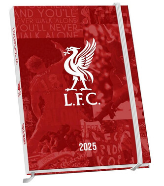 Diář 2025 FC Liverpool (A5 15 x 21,5 x 1,5 cm)